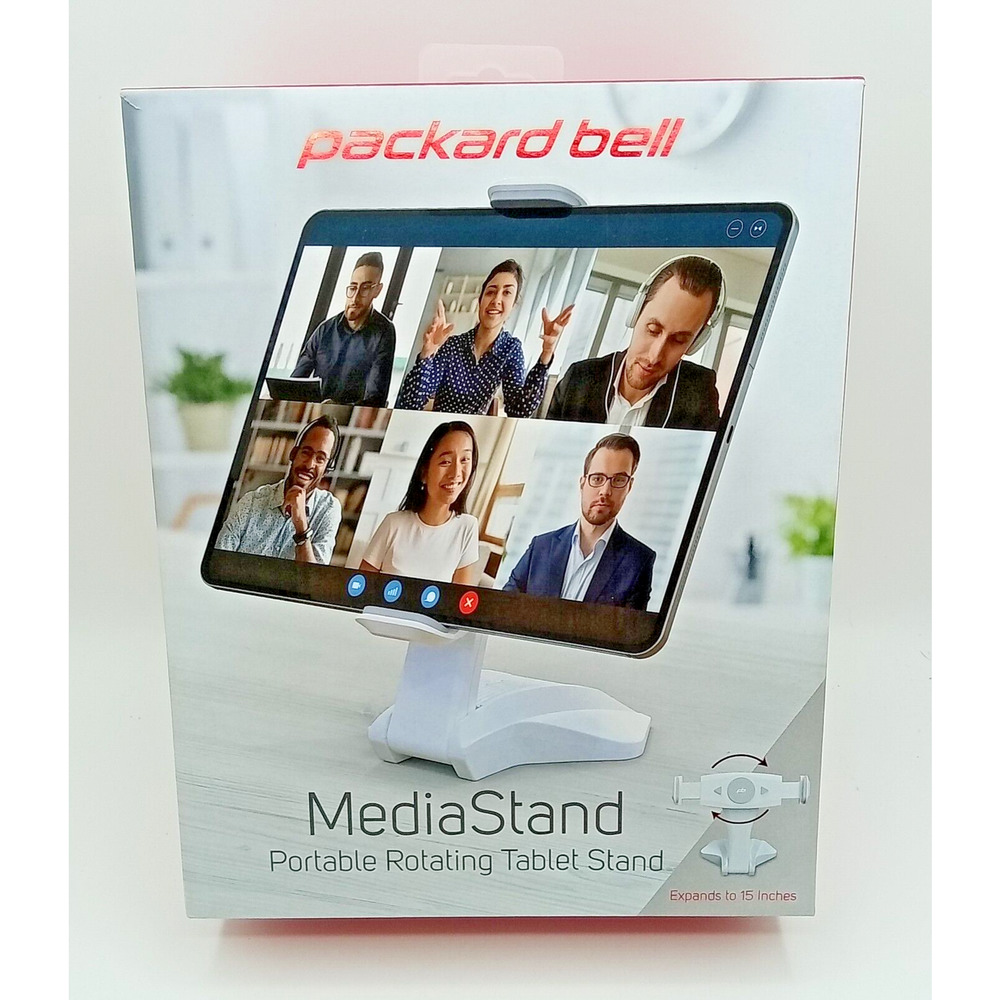 Packard Bell Media Stand Portable Rotating Tablet Stand